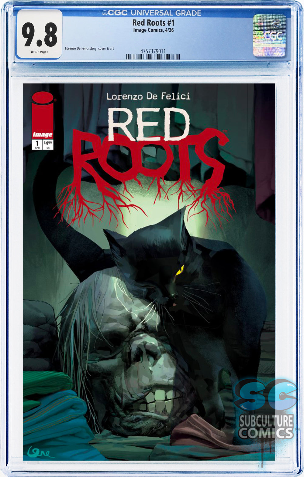 Red Roots #1 CGC 9.8