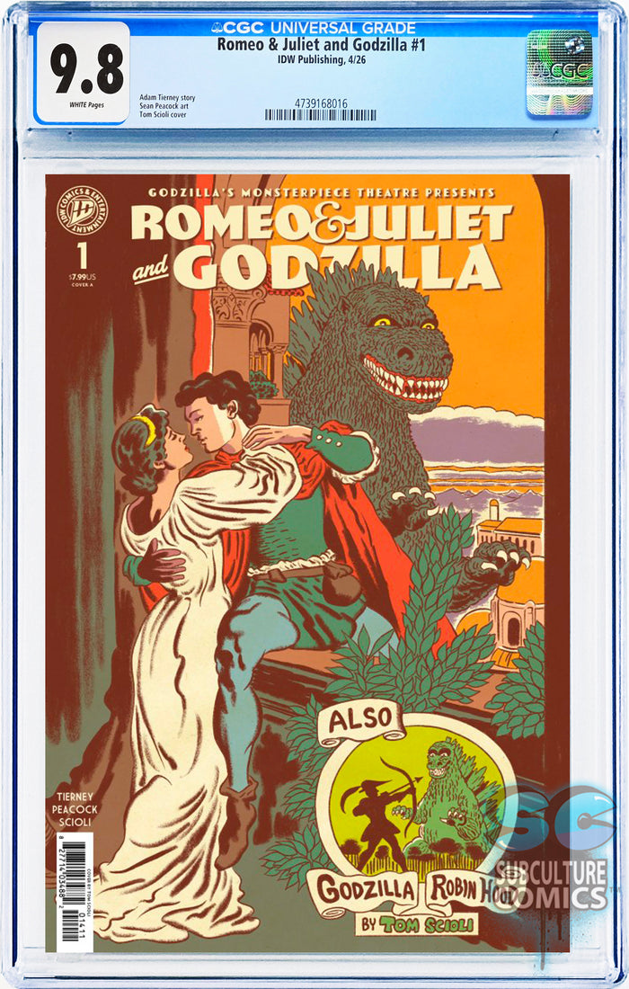 Romeo & Juliet and Godzilla #1 CGC 9.8