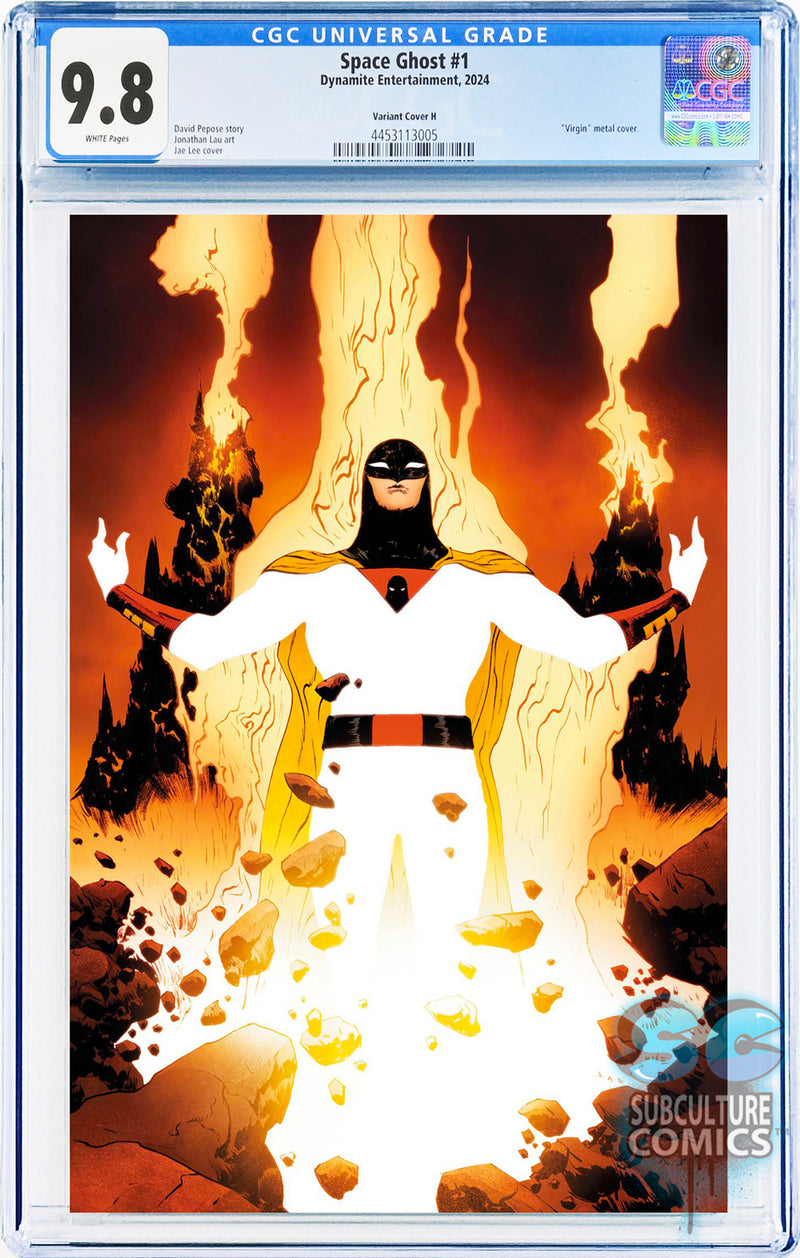 Space Ghost #1 Variant Cover H "Virgin" Metal Cover CGC 9.8