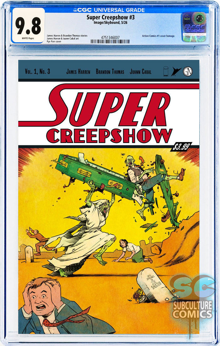Super Creepshow #3 CGC 9.8