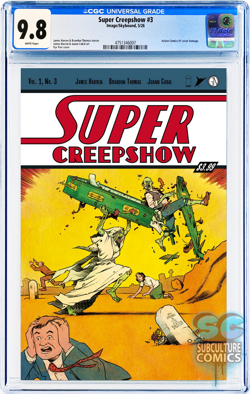 Super Creepshow #3 CGC 9.8