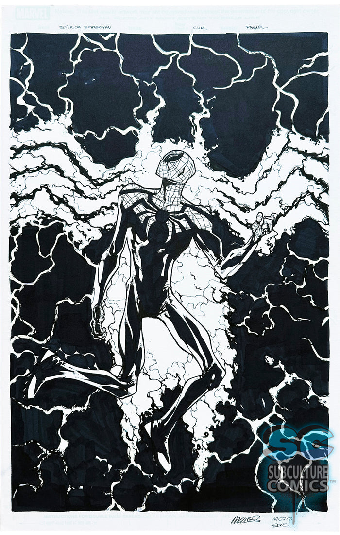 Superior Spider-Man #22 Original Cover Art