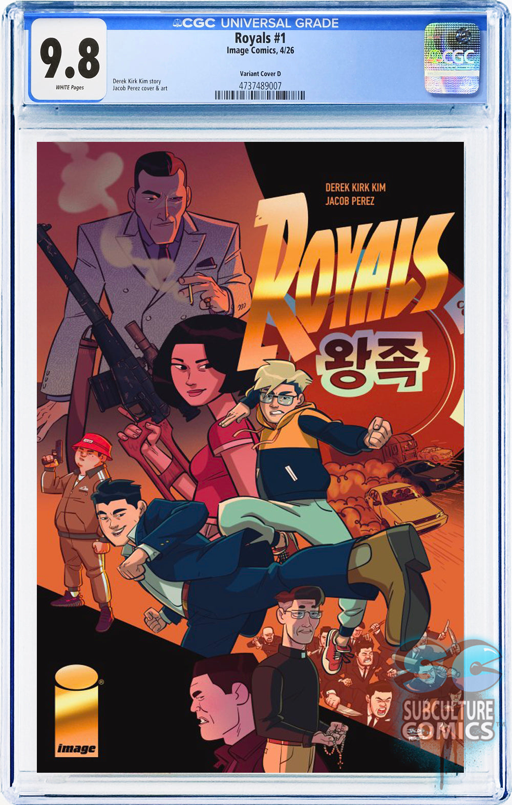 Royals #1 Variant CGC 9.8
