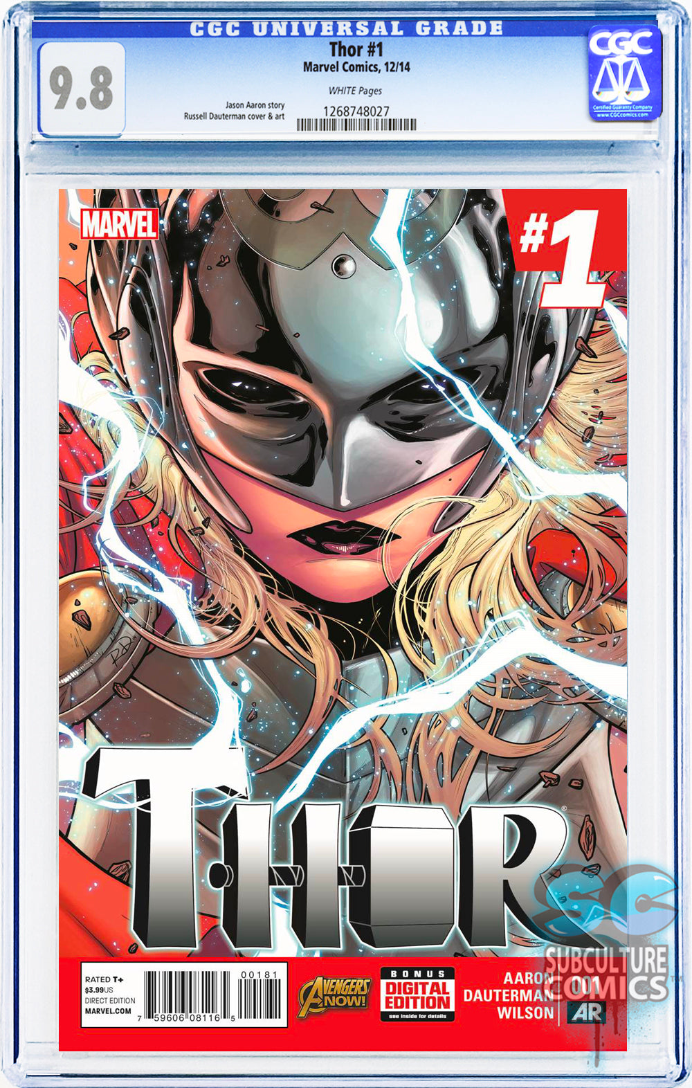 Thor #1 CGC 9.8