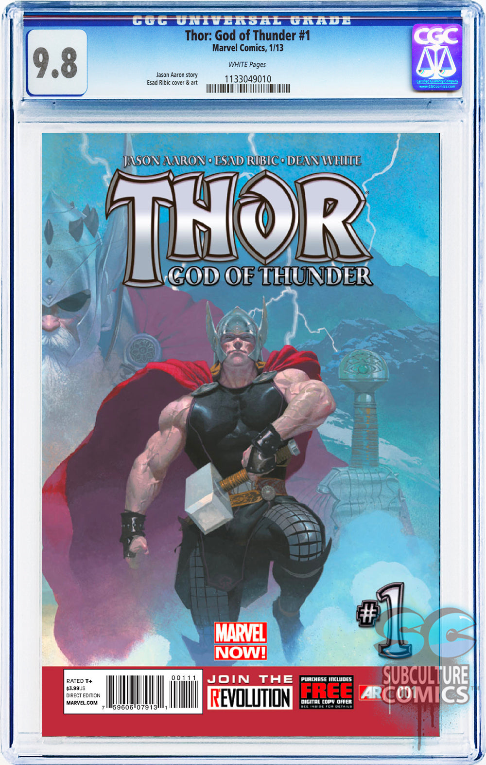 Thor: God of Thunder #1 CGC 9.8