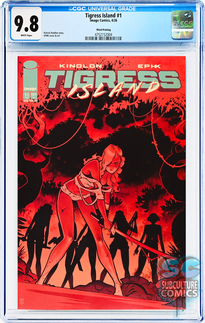 Tigress Island #1 Third Print CGC 9.8