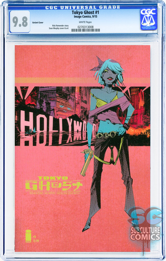 Tokyo Ghost #1 Variant Cover CGC 9.8