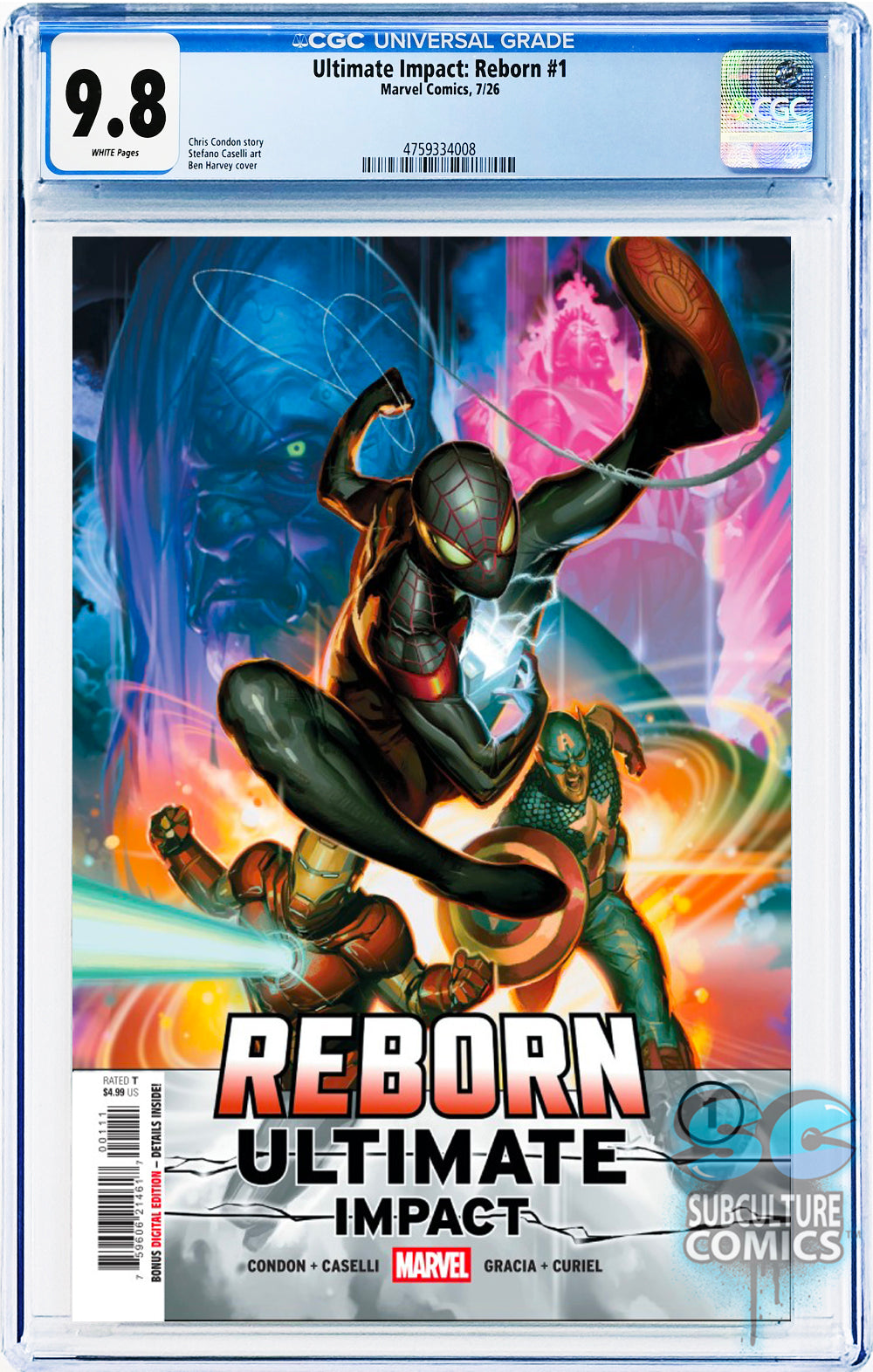 Ultimate Impact: Reborn #1 CGC 9.8
