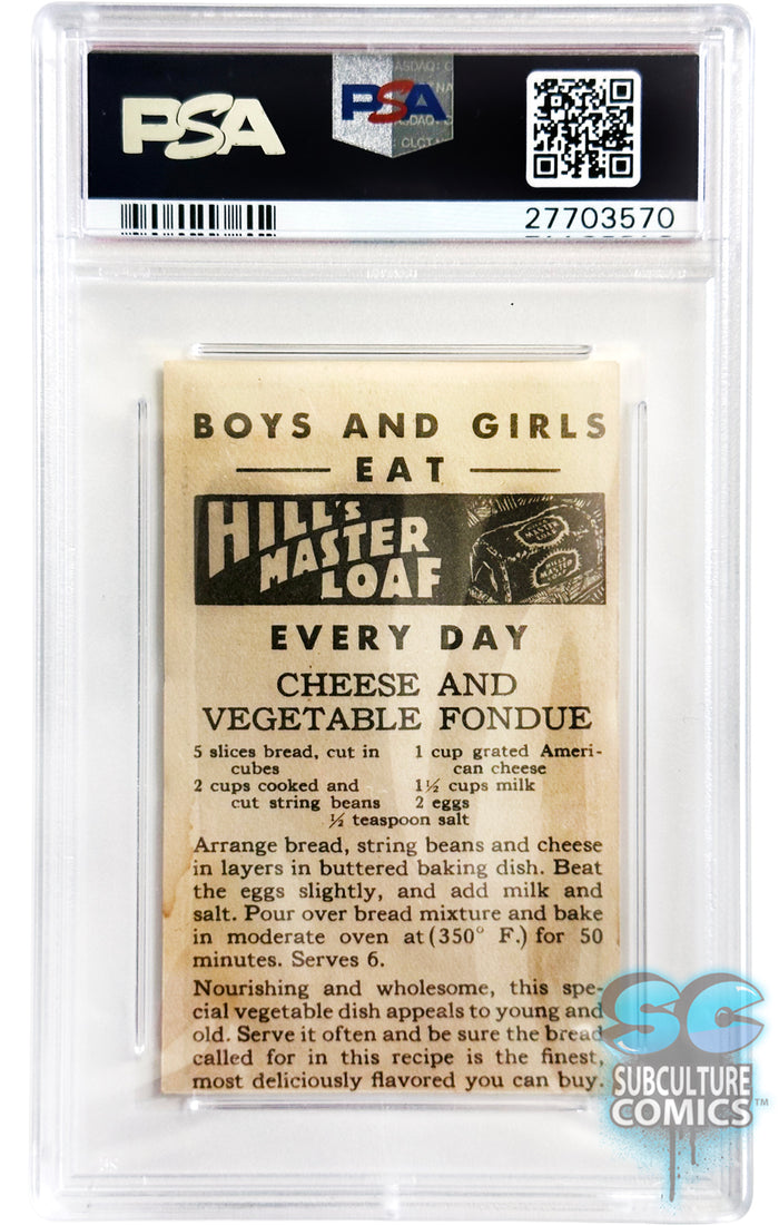 1937 D131 Mickey Mouse Race Around the World Venice, Italy PSA 5