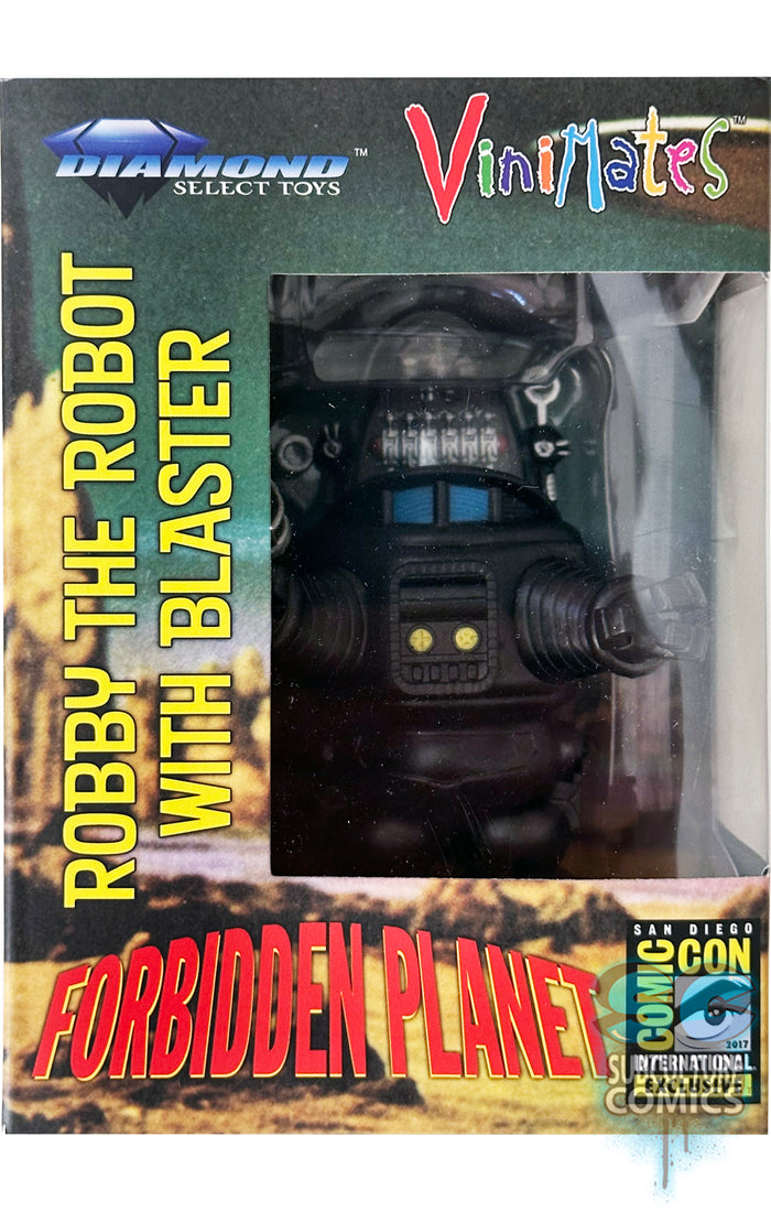 Vinimates Vinyl Figure Robby the Robot with Blaster (2017 SDCC Exclusive)