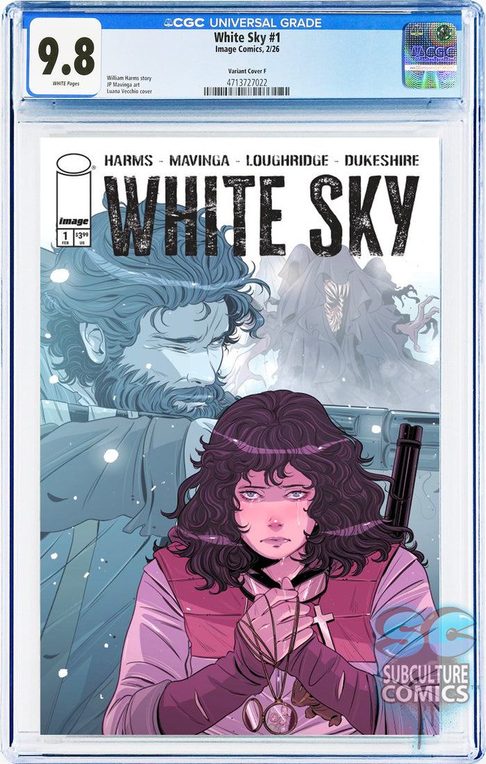 White Sky #1 Variant Cover CGC 9.8